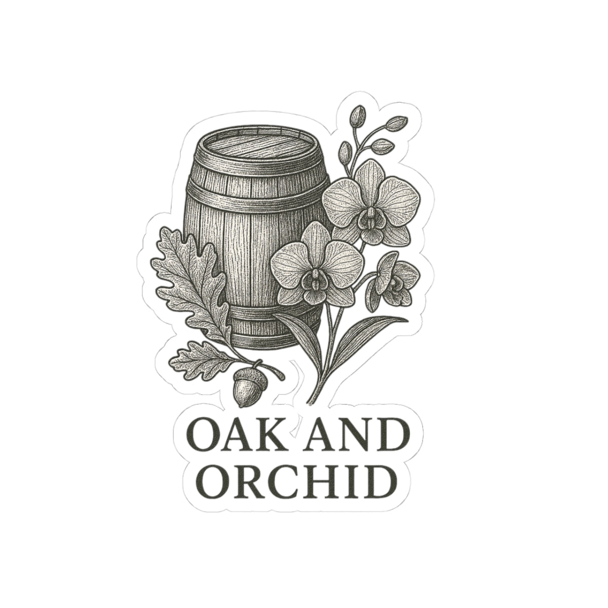 Oak and Orchid - Stickers