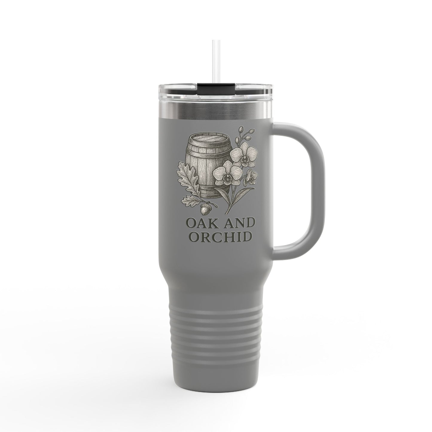 Oak and Orchid - Insulated Travel Mug - 40oz