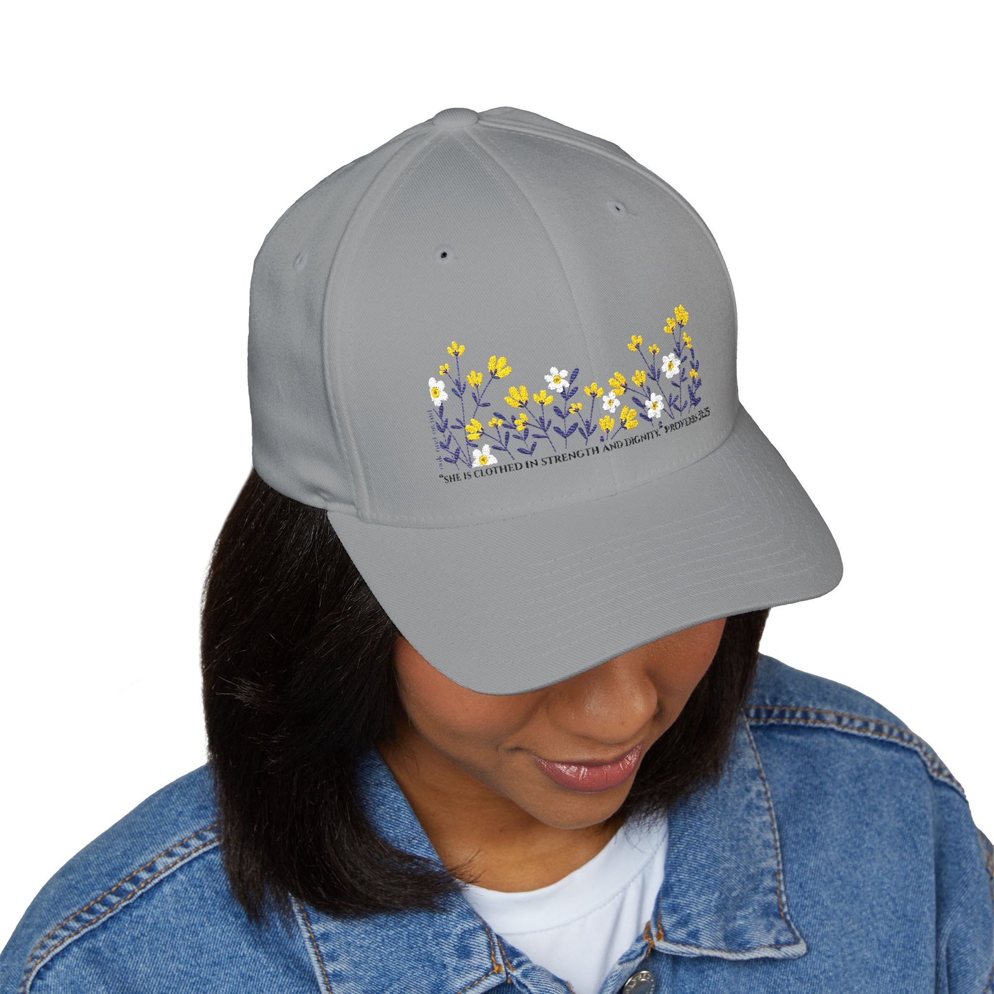 Meadow Musings - Embroidered Floral Hat