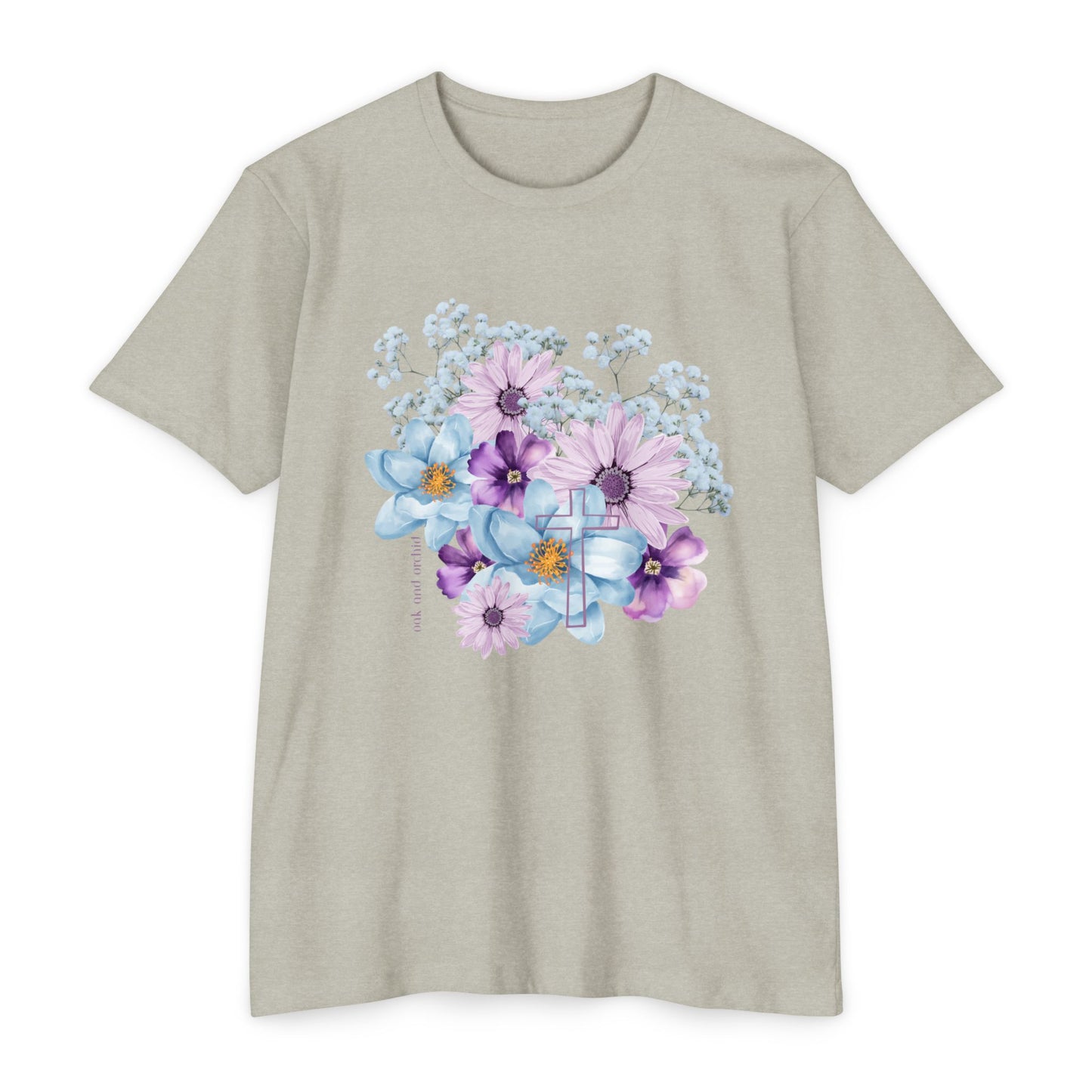 Fields of Mercy - Floral Christian Comfort T-Shirt