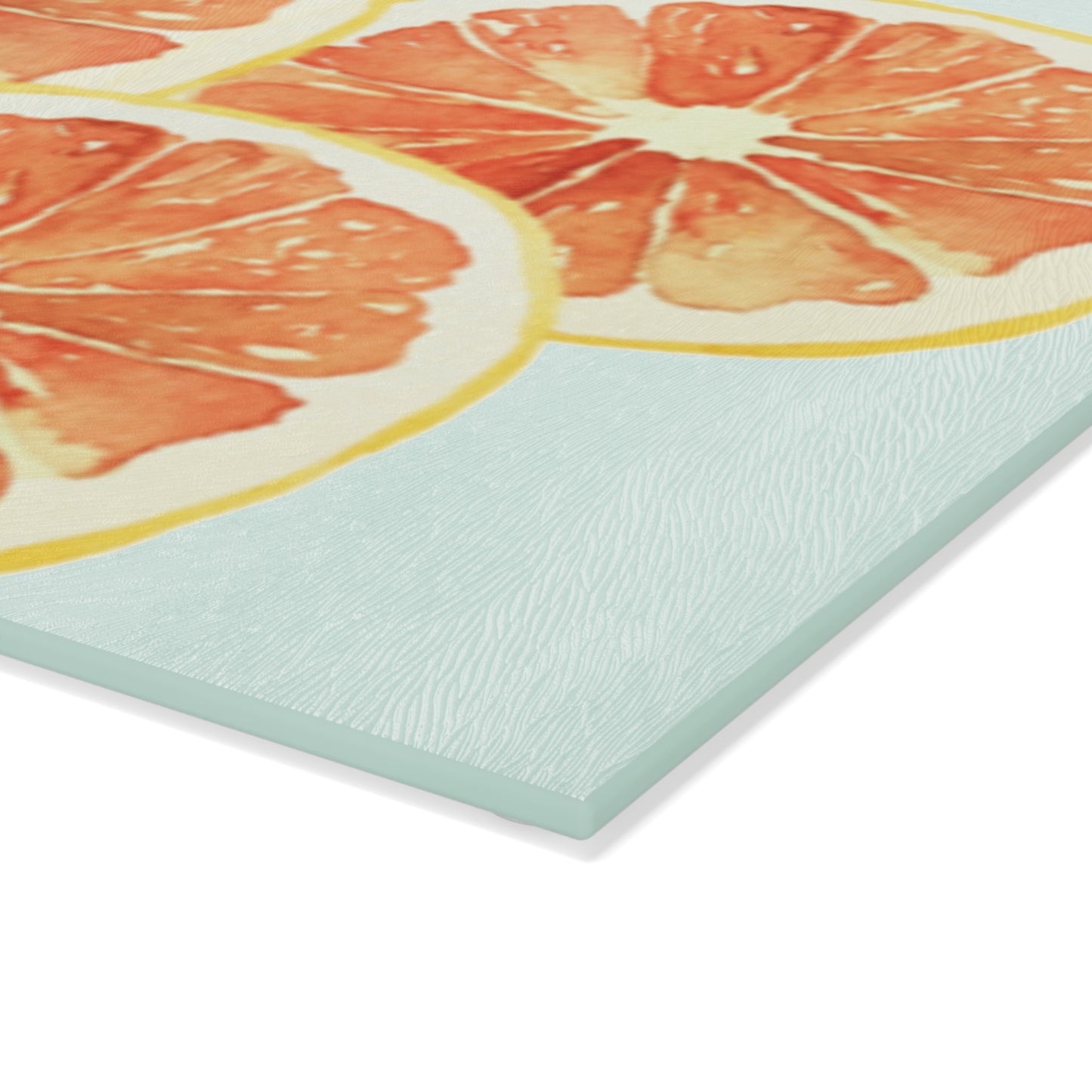 Citrus Mistress - Glass Cutting Board - Fresh Lemon Design for Kitchen Decor