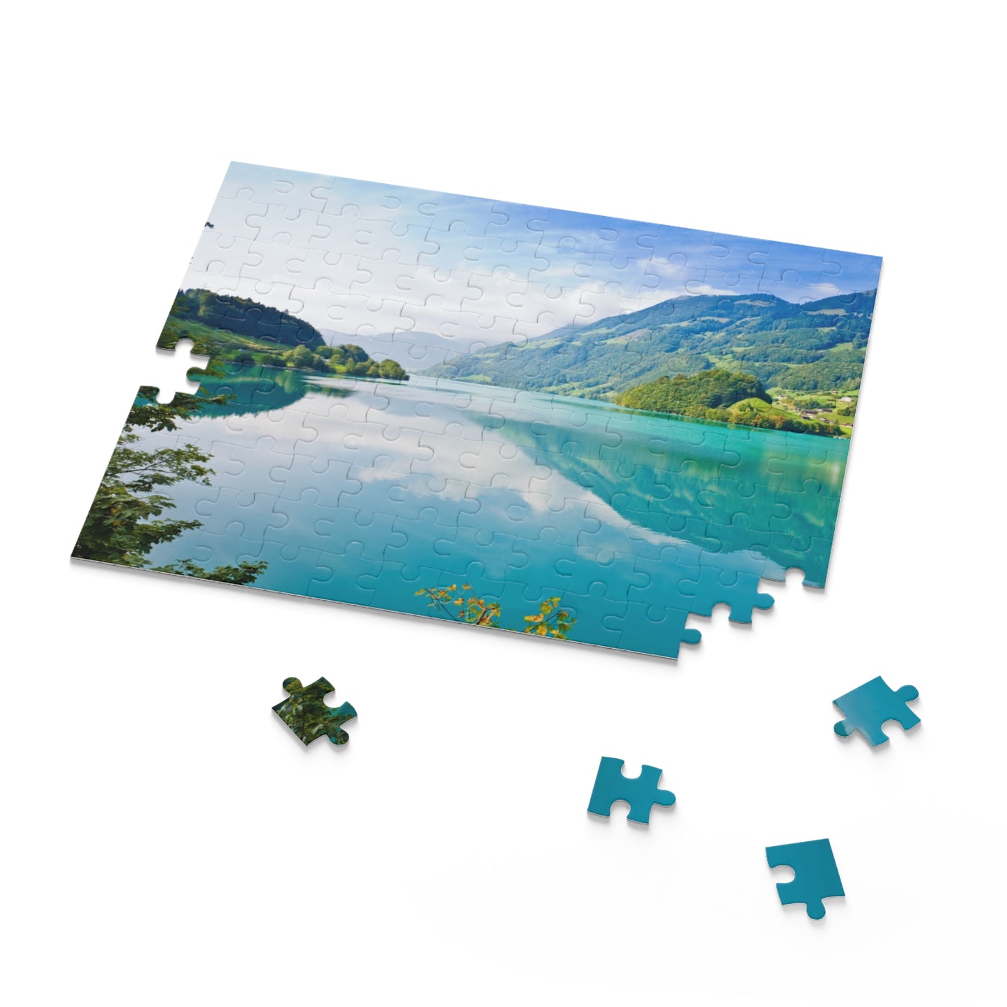 Tranquil Lake Puzzle - 120, 252, 500-Piece Options