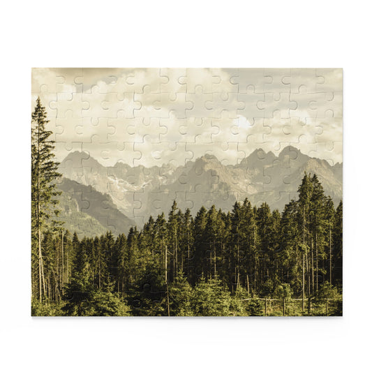 Scenic Mountain Puzzle - 120, 252, & 500-Piece Options