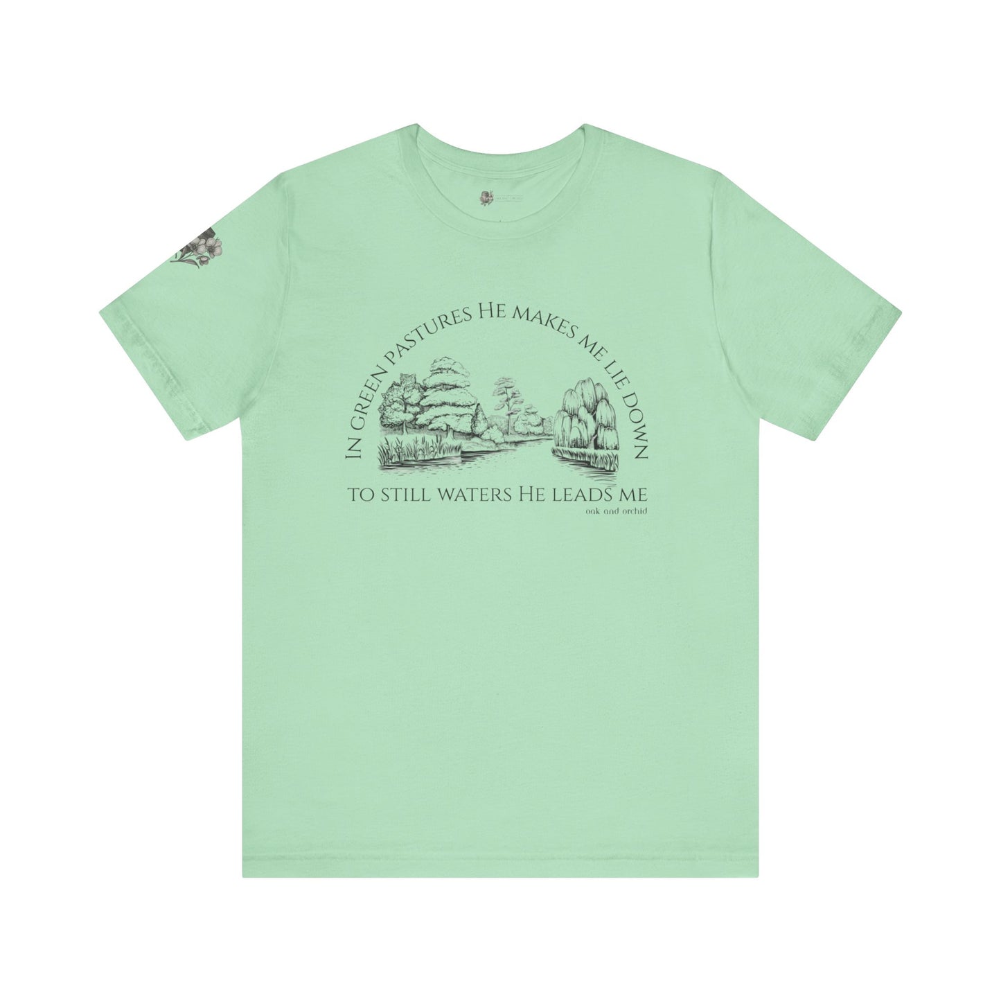 Fields of Mercy - Faith-Inspiring Short Sleeve Tee - Comfort for Every Occasion, Perfect for Spiritual Gatherings, Inspirational Gifts, Daily Wear, [...]