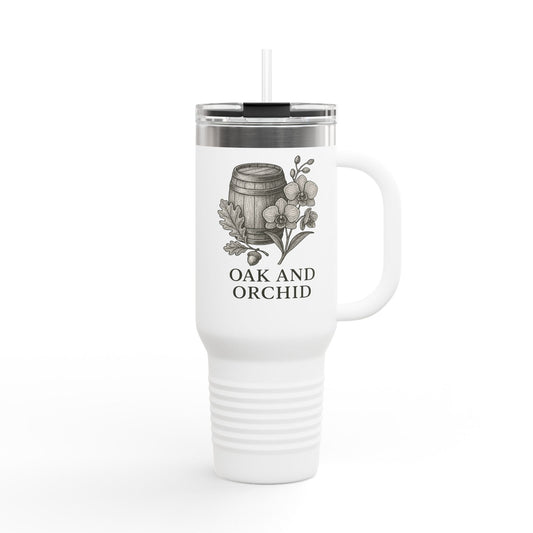 Oak and Orchid - Insulated Travel Mug - 40oz