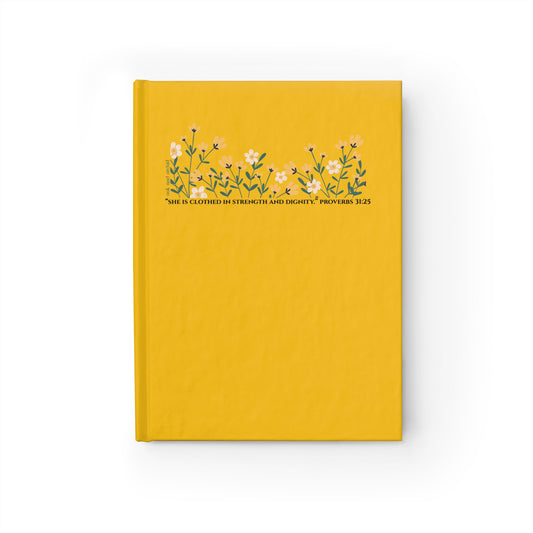Meadow Musings - Floral Inspirational Journal with Ruled Lines