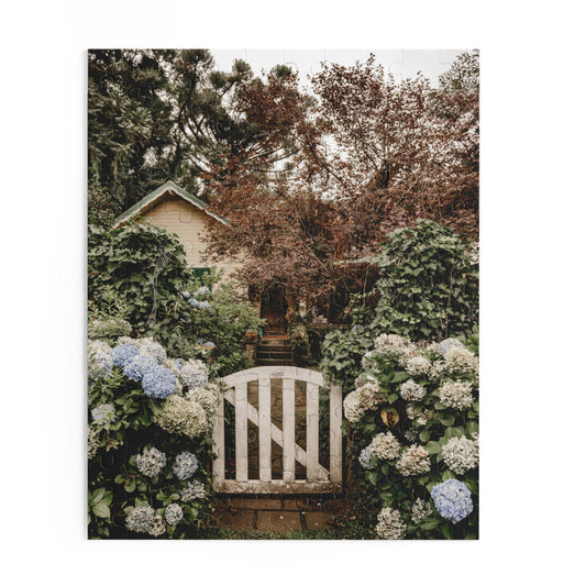 Hydrangea Garden Puzzle - 120, 252, or 500 Pieces