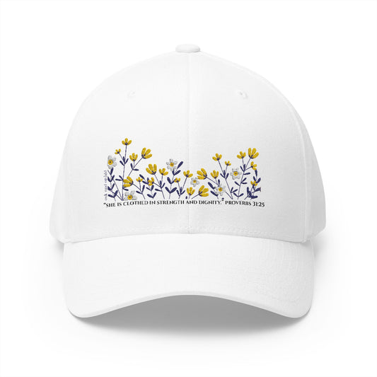 Meadow Musings - Embroidered Floral Hat