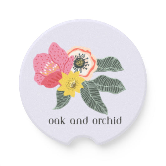 Sugar Petals - Soapstone Car Coaster