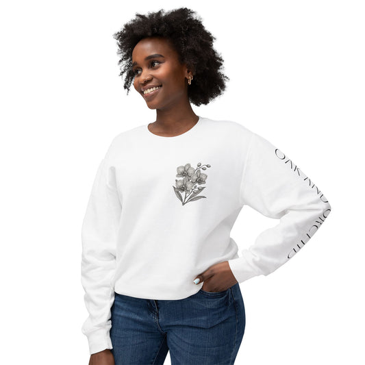 Oak and Orchid Lightweight Crewneck Sweatshirt