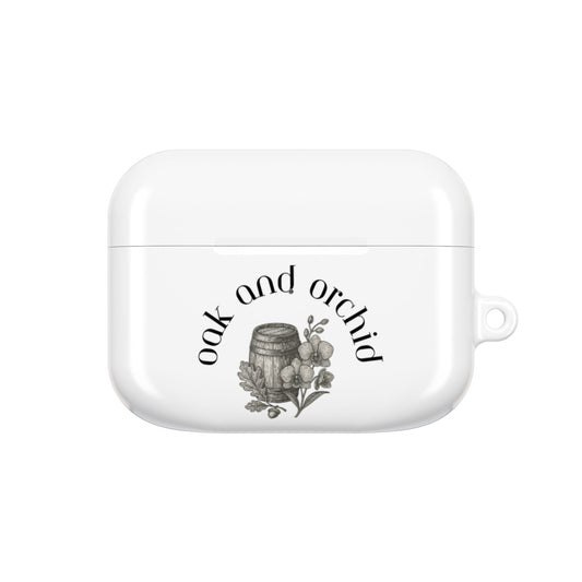 Oak and Orchid Originals - Chic Floral AirPod Cases - Stylish Earbud Covers for Plant Lovers, Gifts for Her, Unique Accessory, Oak and Orchid Design