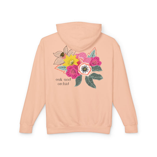 Sugar Petals - Lightweight Hooded Sweatshirt