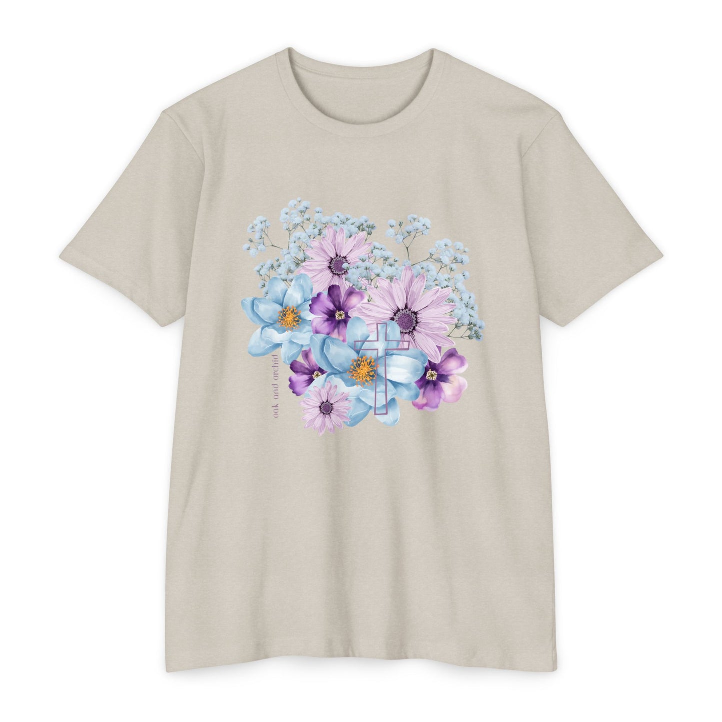 Fields of Mercy - Floral Christian Comfort T-Shirt