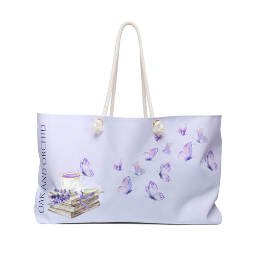 Oak and Orchid Originals - Floral Weekender/Beach Bag