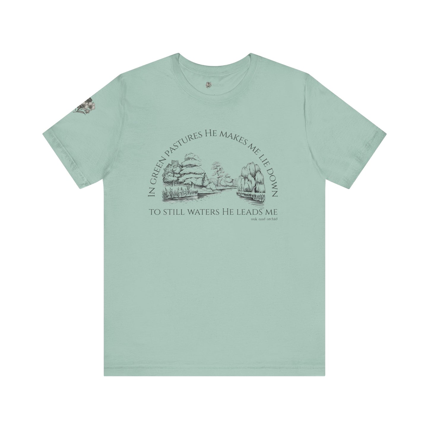 Fields of Mercy - Faith-Inspiring Short Sleeve Tee - Comfort for Every Occasion, Perfect for Spiritual Gatherings, Inspirational Gifts, Daily Wear, [...]