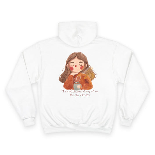 Cozy Champion Hoodie - Soft, Artistic, Inspirational Sweatshirt for Everyday, Gift for Friends, Family, Birthdays