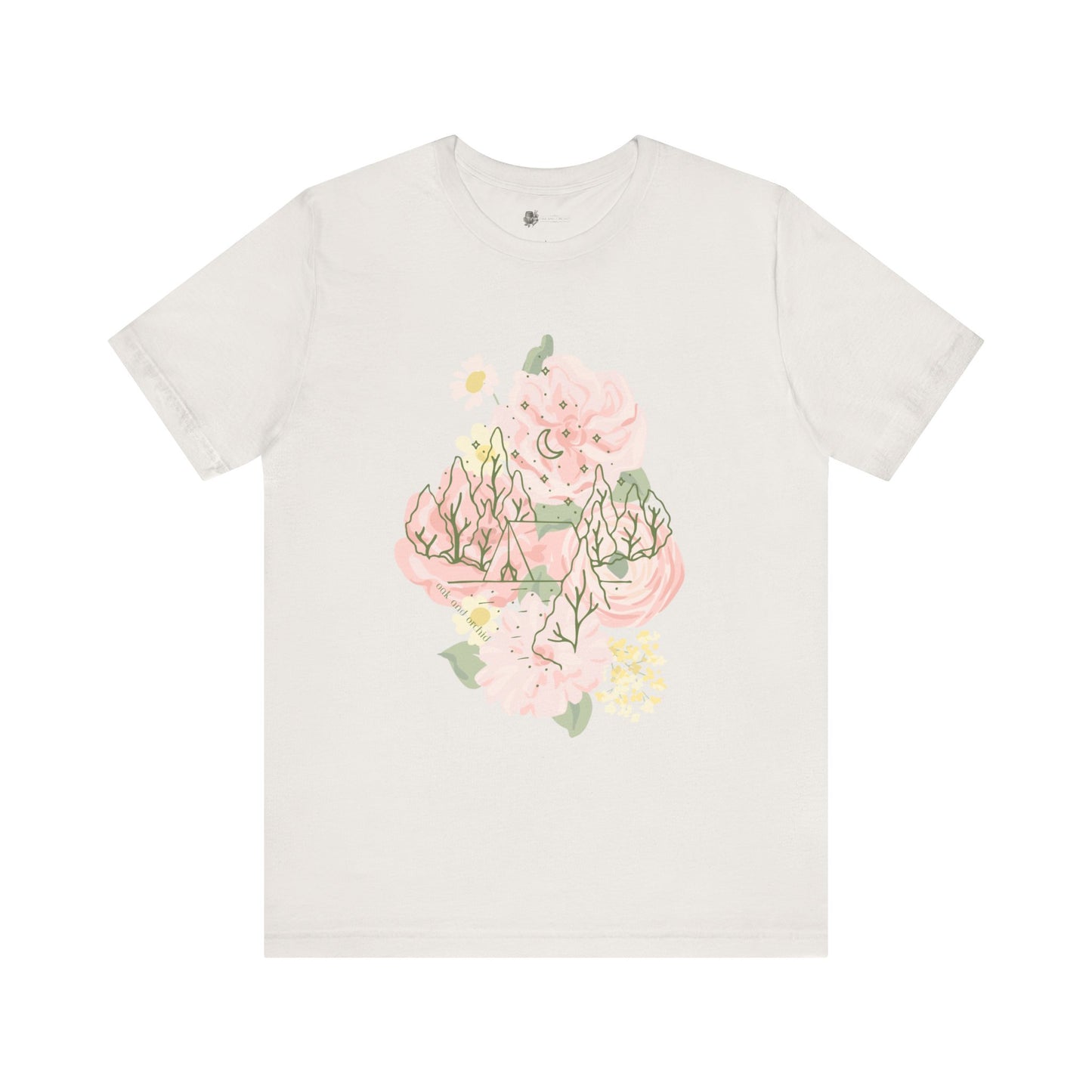 Summer 2025 Orchard Bloom - Floral Mountain Tee - Perfect for Nature Lovers & Adventure Seekers, Gift for Outdoor Enthusiasts, Summer Casual Wear, Hiking Shirt, [...]