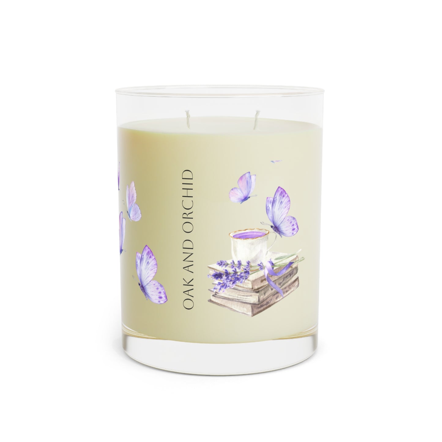 Summer 2025 - Orchard Bloom - Relaxing Scented Candle - Oak and Orchid Aroma, Calming Home Decor, Nature-Inspired Gift, Aromatherapy, Soy Wax Candle