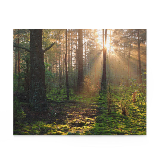 Serene Forest Puzzle - 120, 252, 500 Piece Options