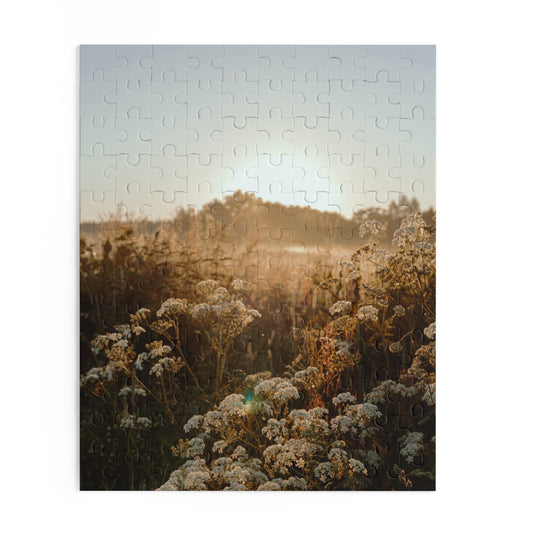 Scenic Flower Puzzle - 120, 252, & 500-Piece Options