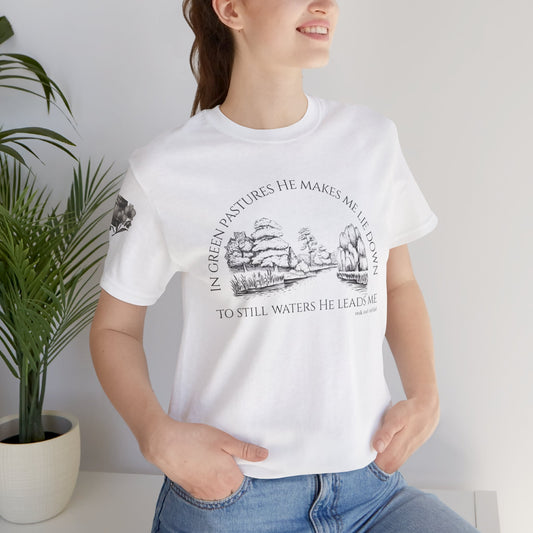 Fields of Mercy - Faith-Inspiring Short Sleeve Tee - Comfort for Every Occasion, Perfect for Spiritual Gatherings, Inspirational Gifts, Daily Wear, [...]