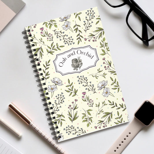 Lemon Lace - Spiral Journal