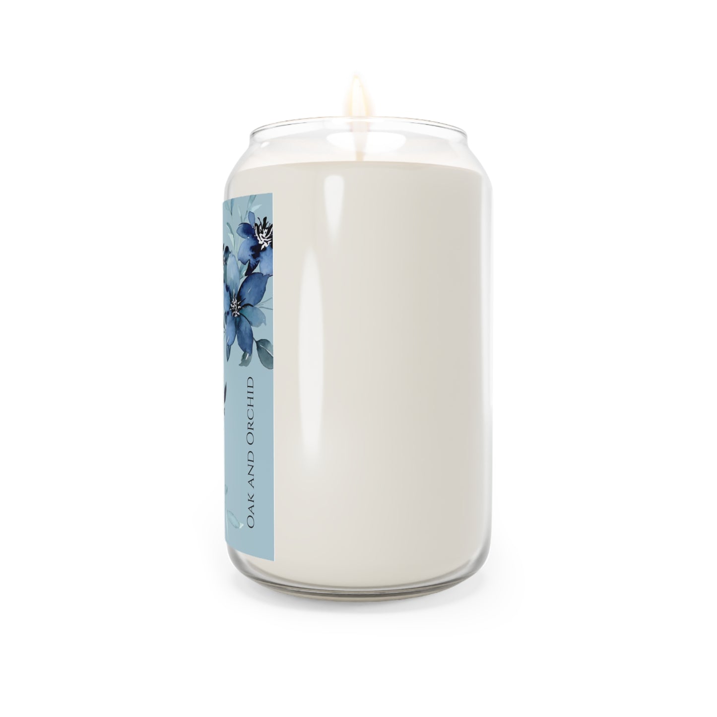 Oak and Orchid Cerulean Flora Scented Candle - Floral Aromatherapy Candle for Relaxation