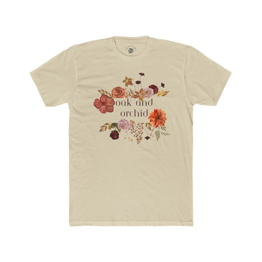 Floral Look and Hide Tee, Unisex Cotton Crew Tee, Casual Wear, Gift for Her, Spring Fashion, Mother’s Day Gift, Nature Inspired