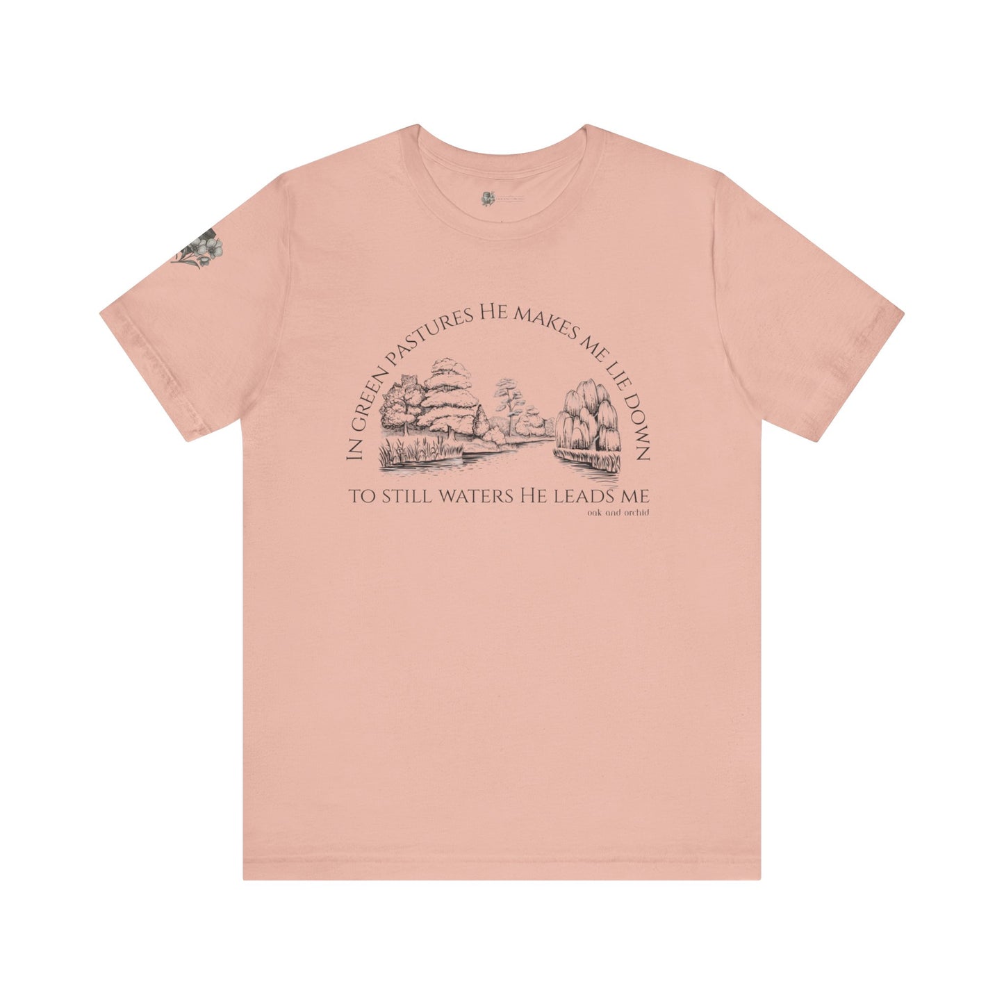 Fields of Mercy - Faith-Inspiring Short Sleeve Tee - Comfort for Every Occasion, Perfect for Spiritual Gatherings, Inspirational Gifts, Daily Wear, [...]