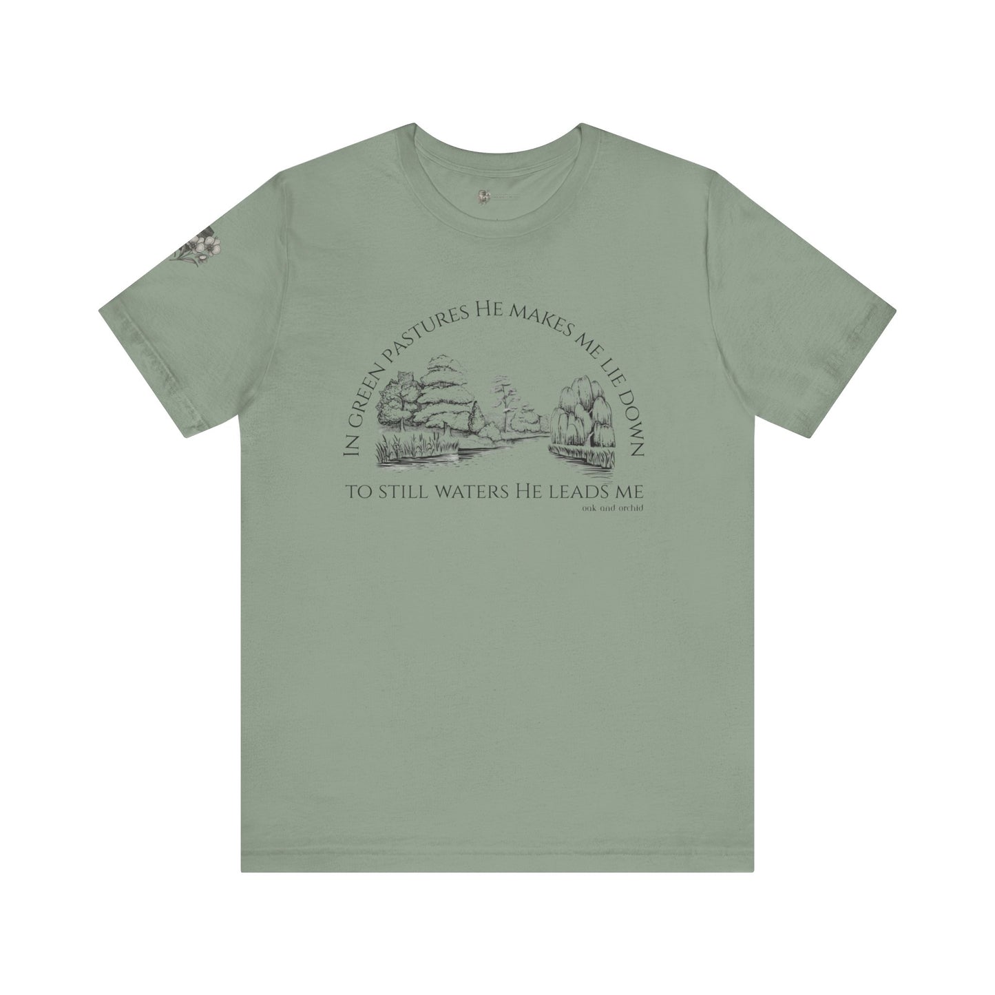 Fields of Mercy - Faith-Inspiring Short Sleeve Tee - Comfort for Every Occasion, Perfect for Spiritual Gatherings, Inspirational Gifts, Daily Wear, [...]