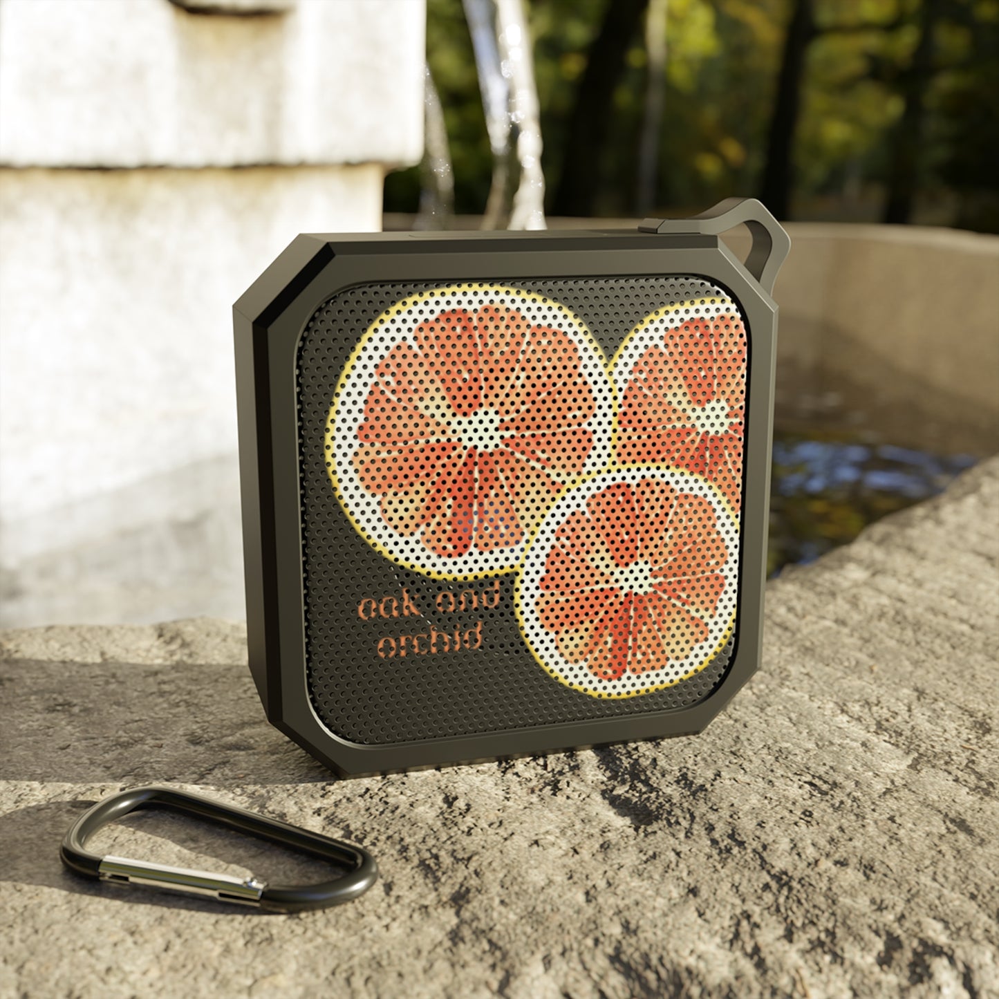 Citrus Mistress - Outdoor Bluetooth Speaker with Citrus Design, Portable Speaker, Waterproof Bluetooth Speaker, Camping Speaker, Garden Party Speaker, [...]