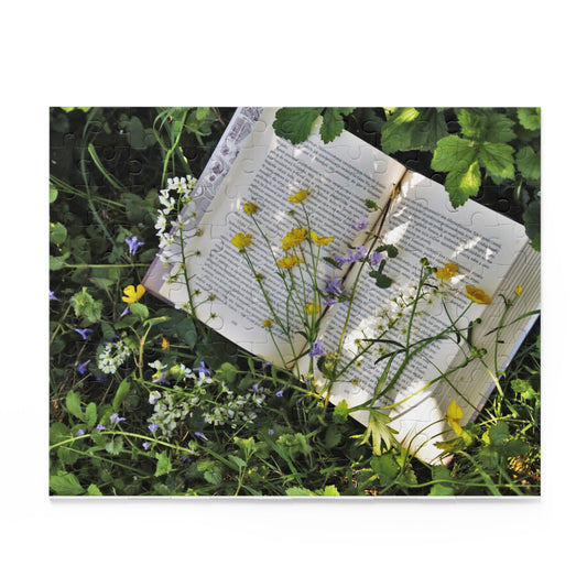 Botanical Book Puzzle – Nature Lover's 120, 252, 500-Piece Jigsaw