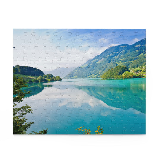 Tranquil Lake Puzzle - 120, 252, 500-Piece Options
