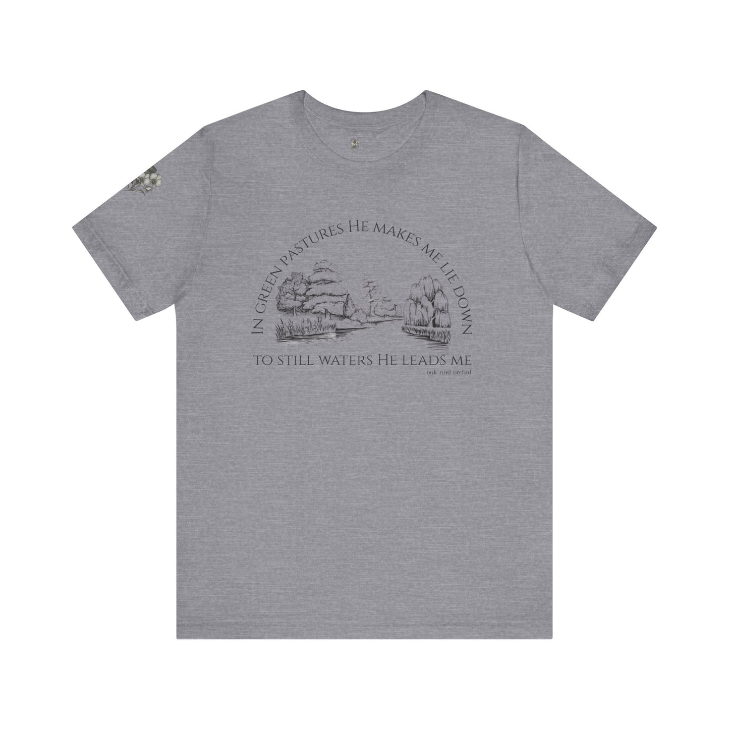 Fields of Mercy - Faith-Inspiring Short Sleeve Tee - Comfort for Every Occasion, Perfect for Spiritual Gatherings, Inspirational Gifts, Daily Wear, [...]